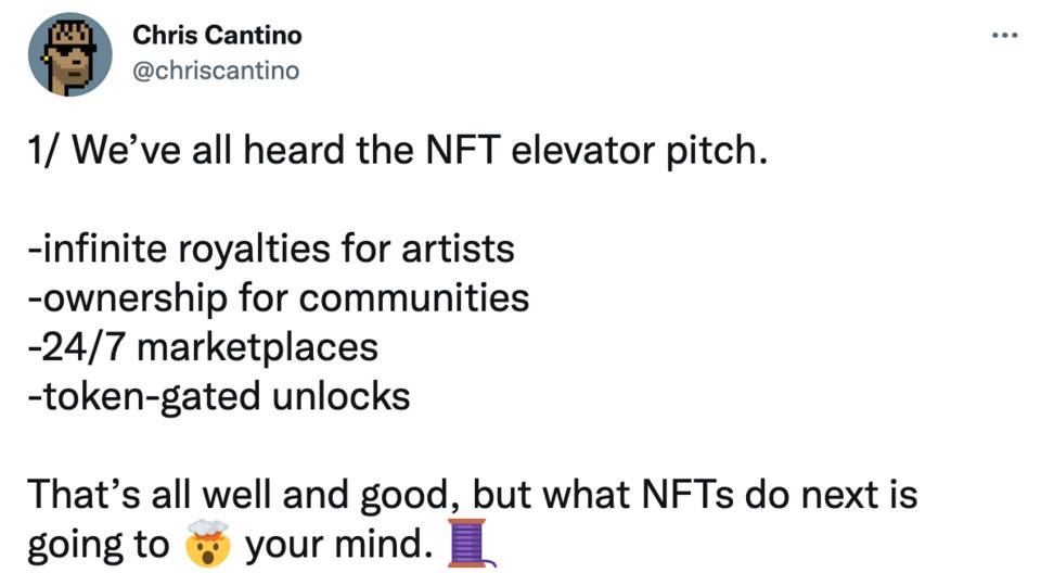 NFT 仅是头像？脑洞大开设想 NFT 未来的无限用例
